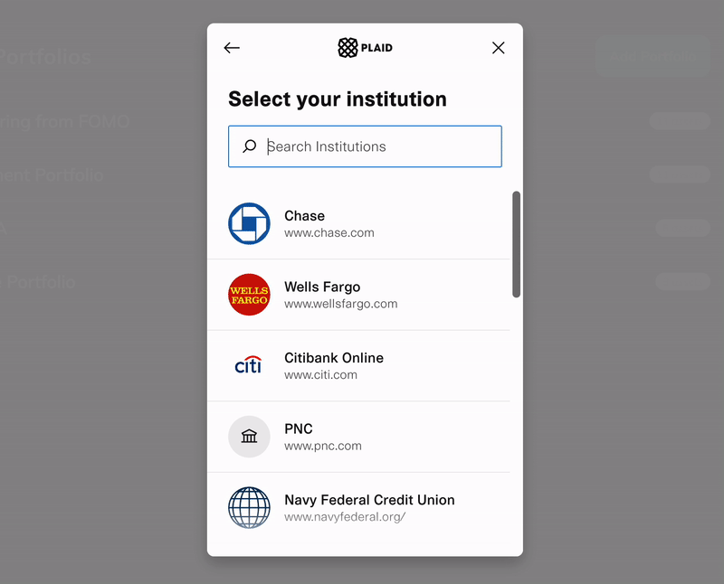 How to connect Finiac to your brokerage, using Fidelity as an example